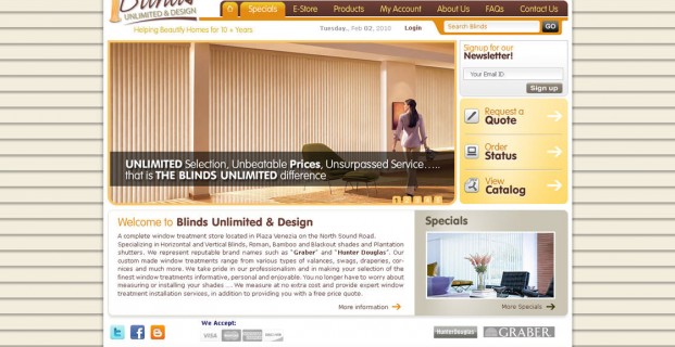 Blinds Unlimited & Design